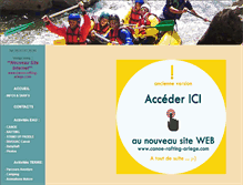 Tablet Screenshot of canoe-ariege.com